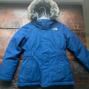 Girls North Face parka